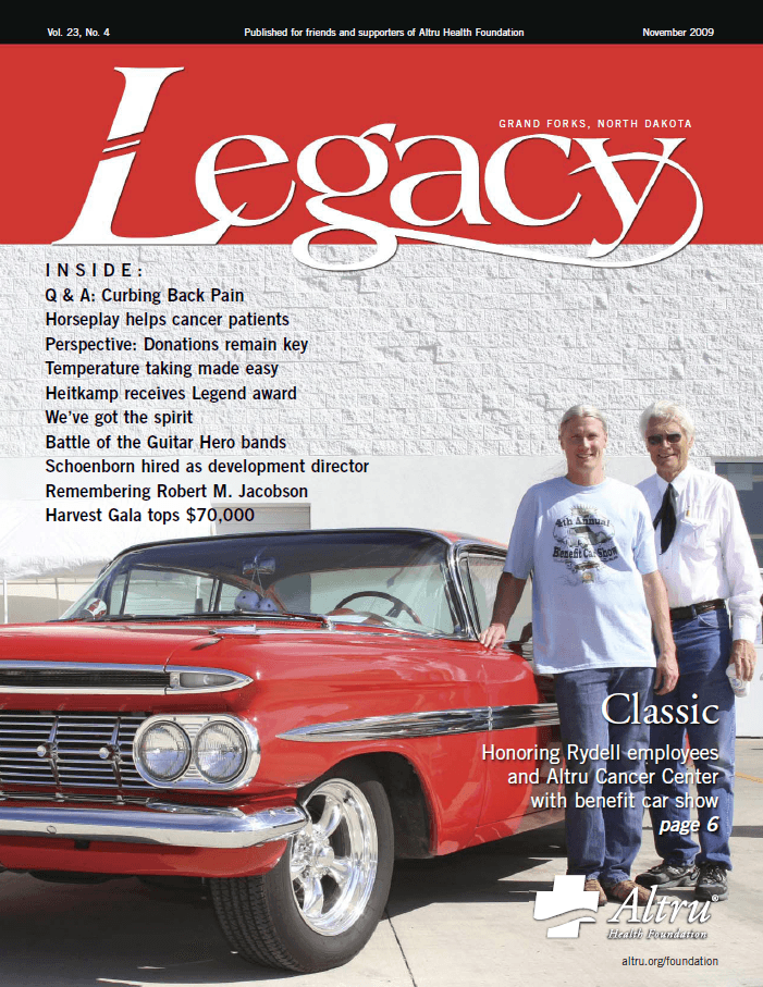 Legacy Magazine: Altru Cancer Center
